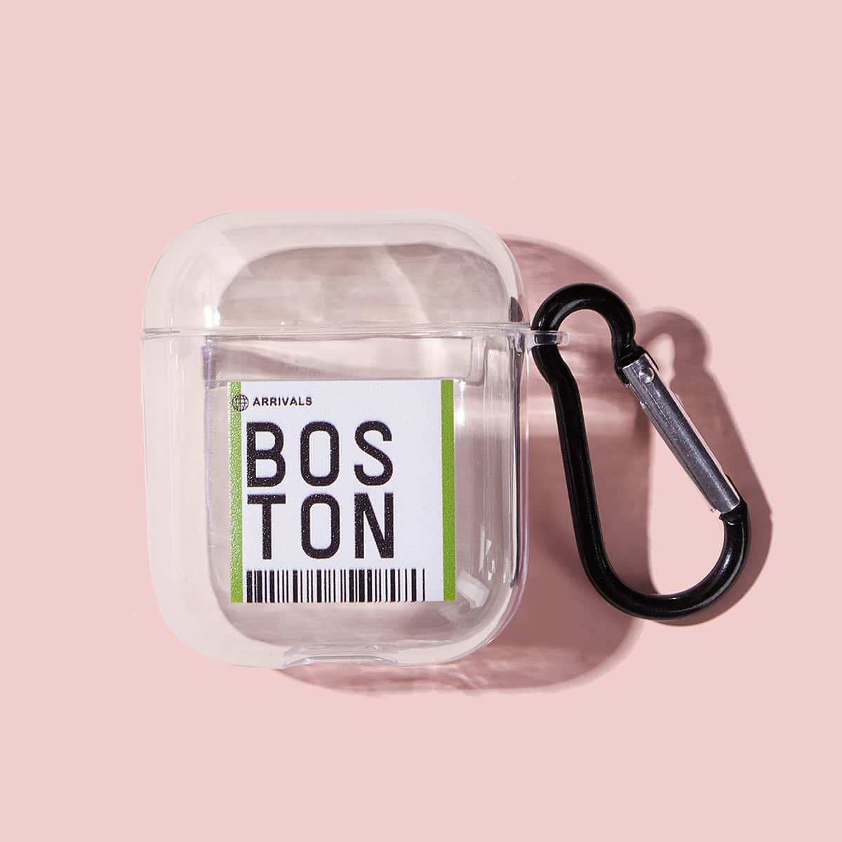 

Boston Letter Airpods Box Protector, Multicolor