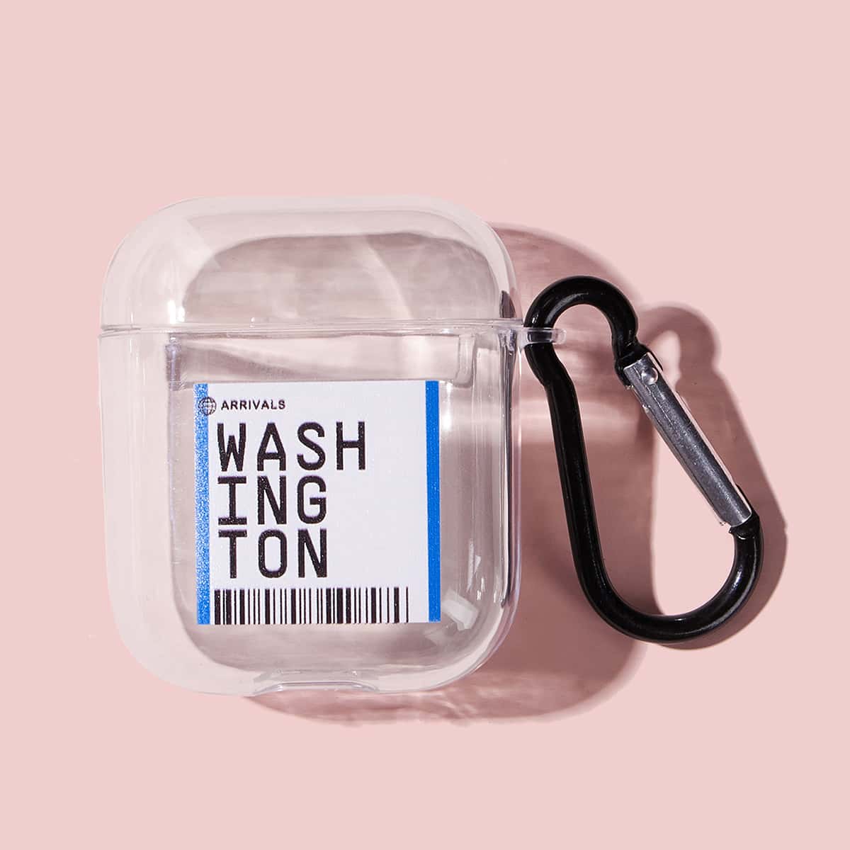 

Washington Letter Airpods Box Protector, Multicolor
