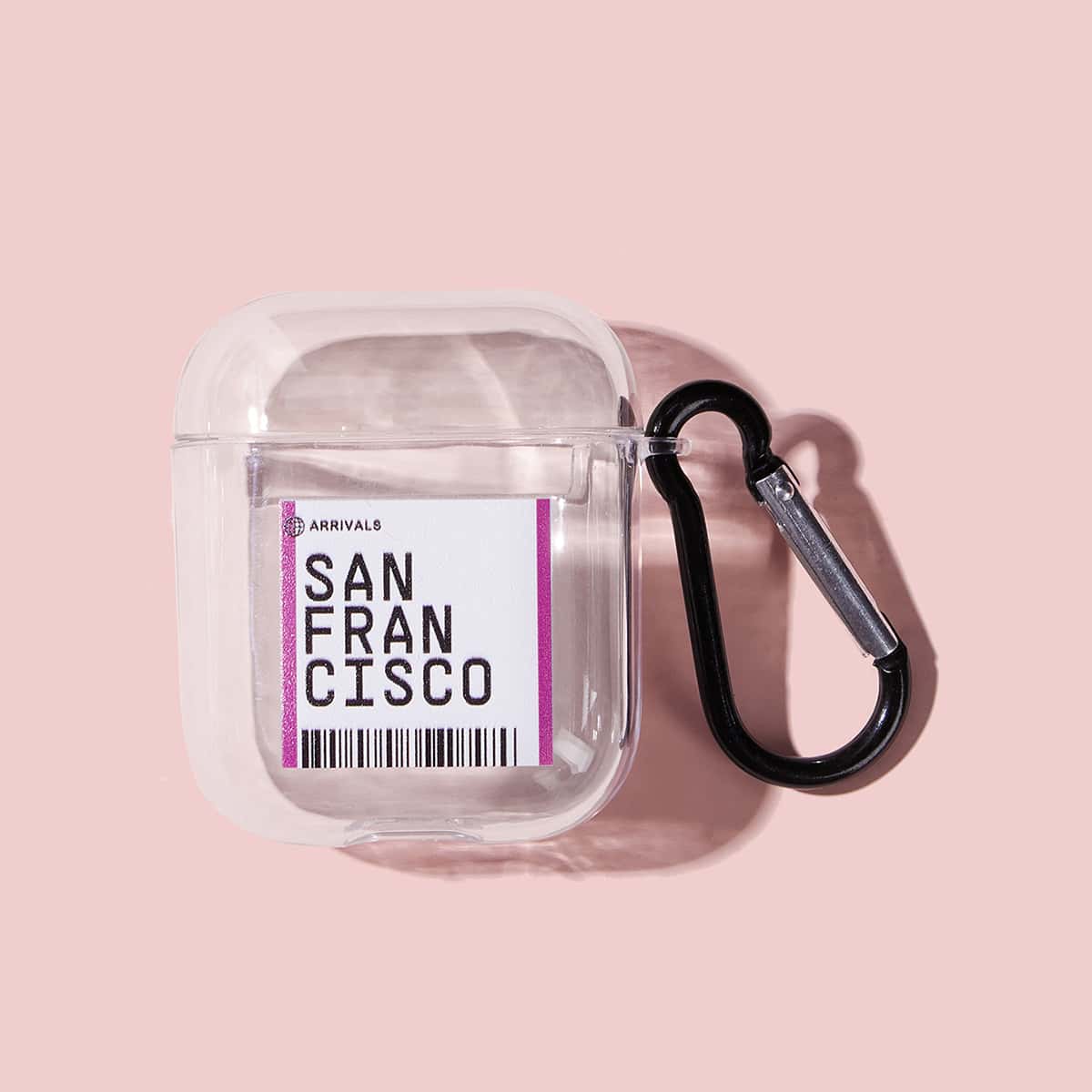 

San Francisco Letter Airpods Box Protector, Multicolor