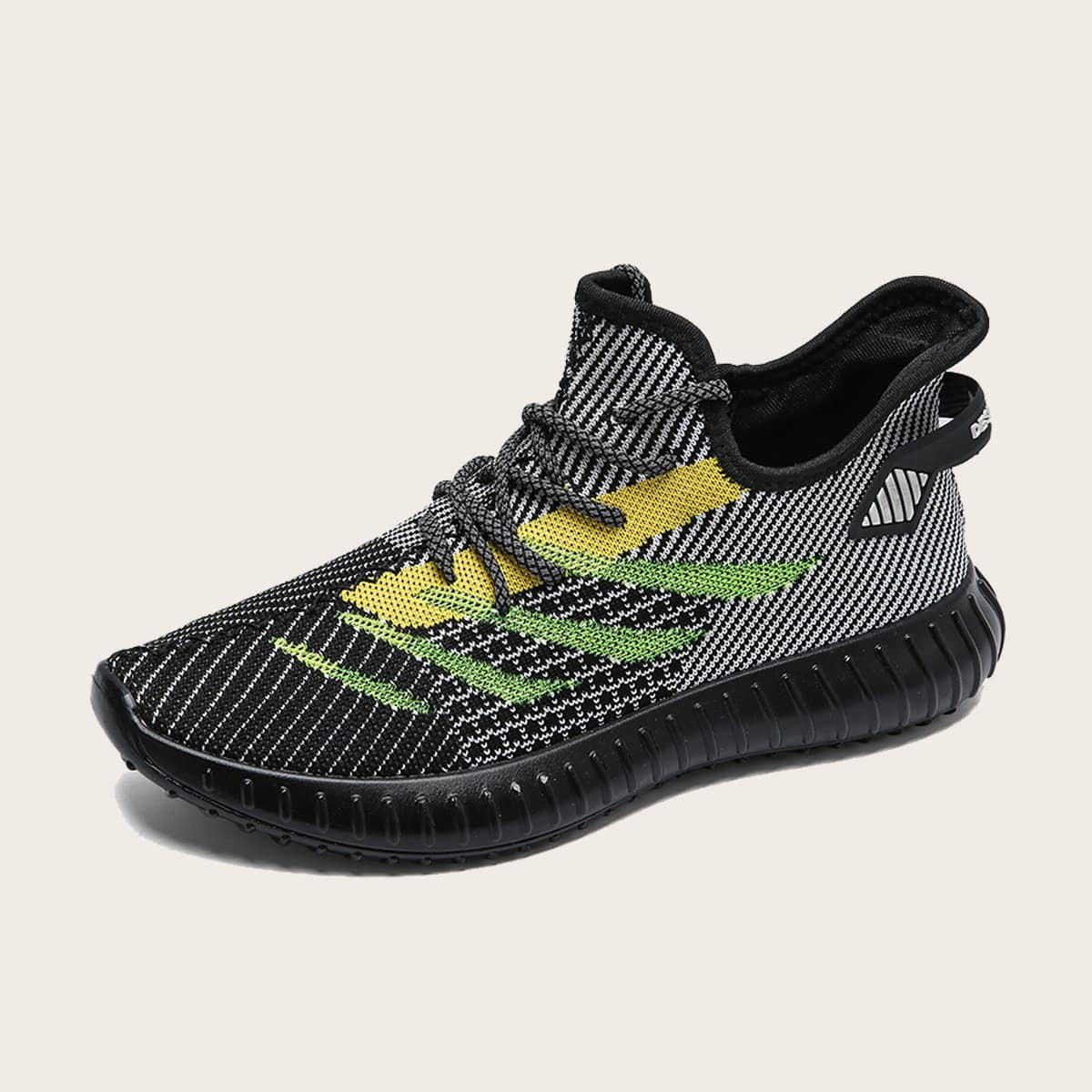 

Guys Lace-up Front Colorblock Sneakers, Grey