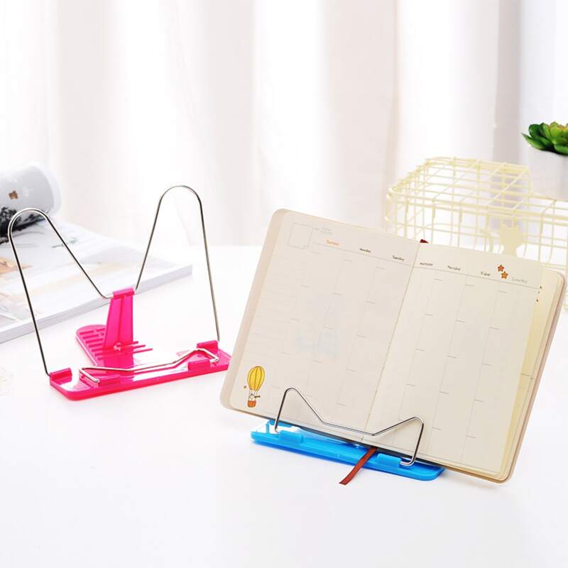 

1pc Portable Foldable Random Bookend, Multicolor