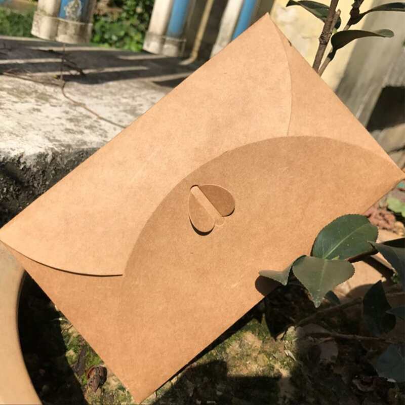 

6pcs Solid Envelope, Brown