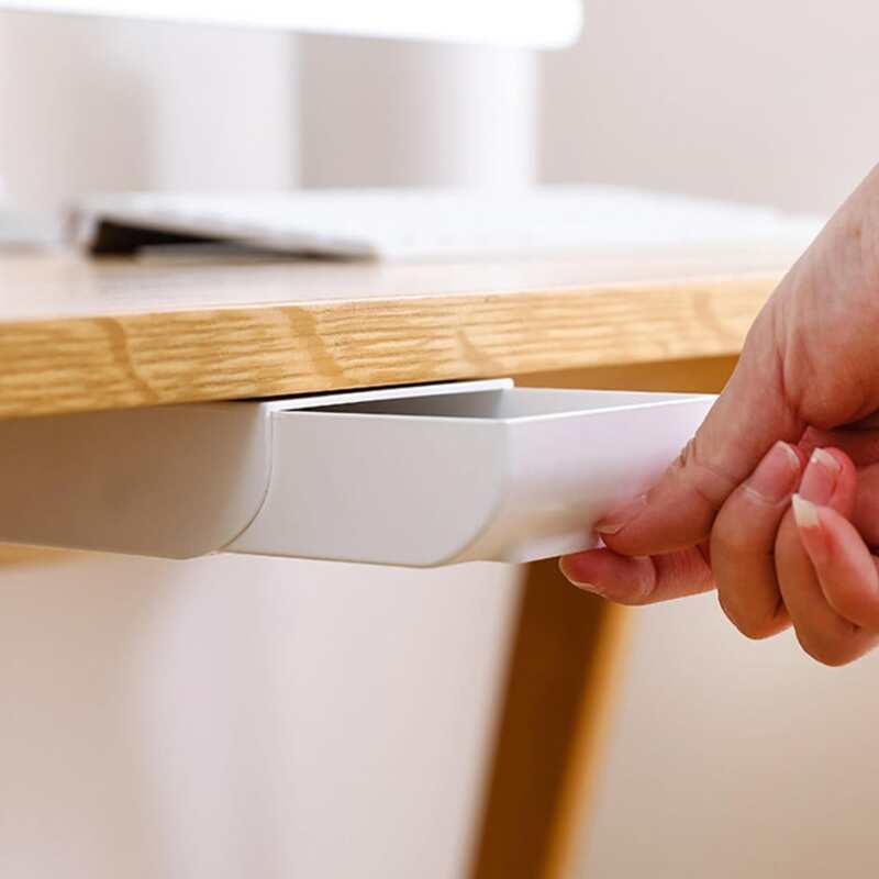

1pc Under-desk Storage Drawer, Multicolor