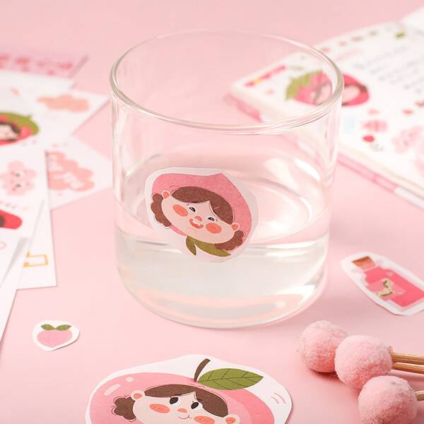

6sheets Cartoon Sticker, Multicolor