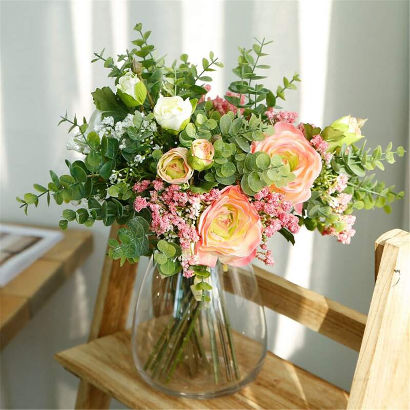

7branch Artificial Flower, Multicolor