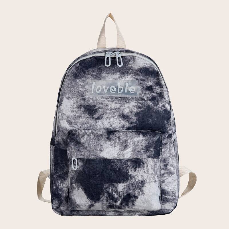 

Pocket Front Tie Dye Backpack, Multicolor