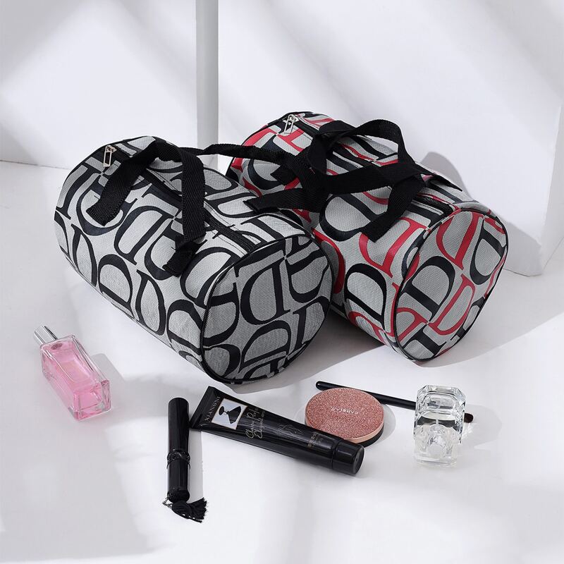 

1pc Letter Graphic Storage Bag, Multicolor