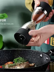 1 件双头可调节盐胡椒研磨器 - 彩色 - 查看 1