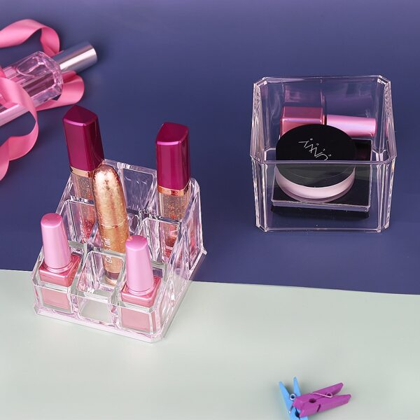 

Double Layer Cosmetic Storage Box