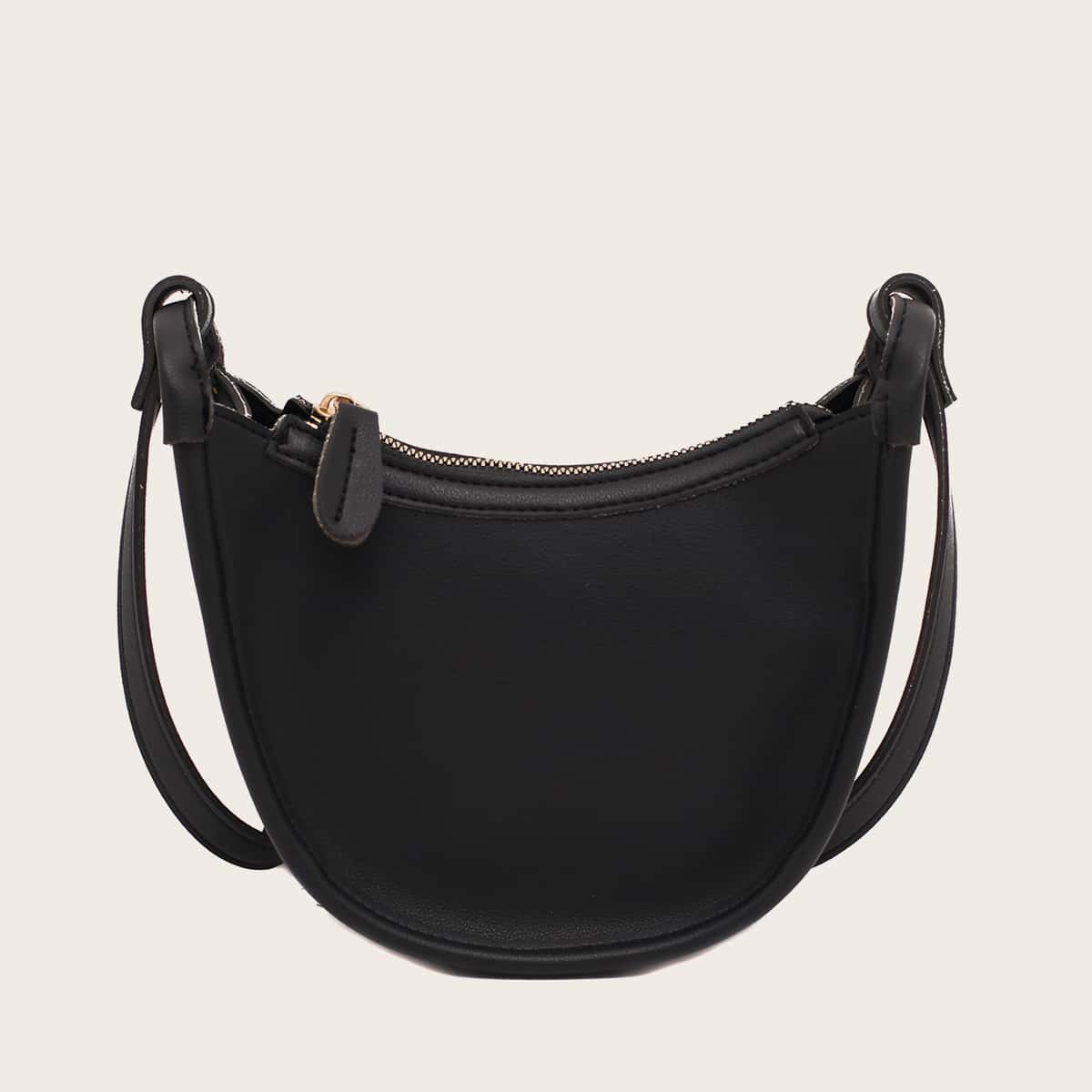 

Minimalist Crossbody Bag, Black