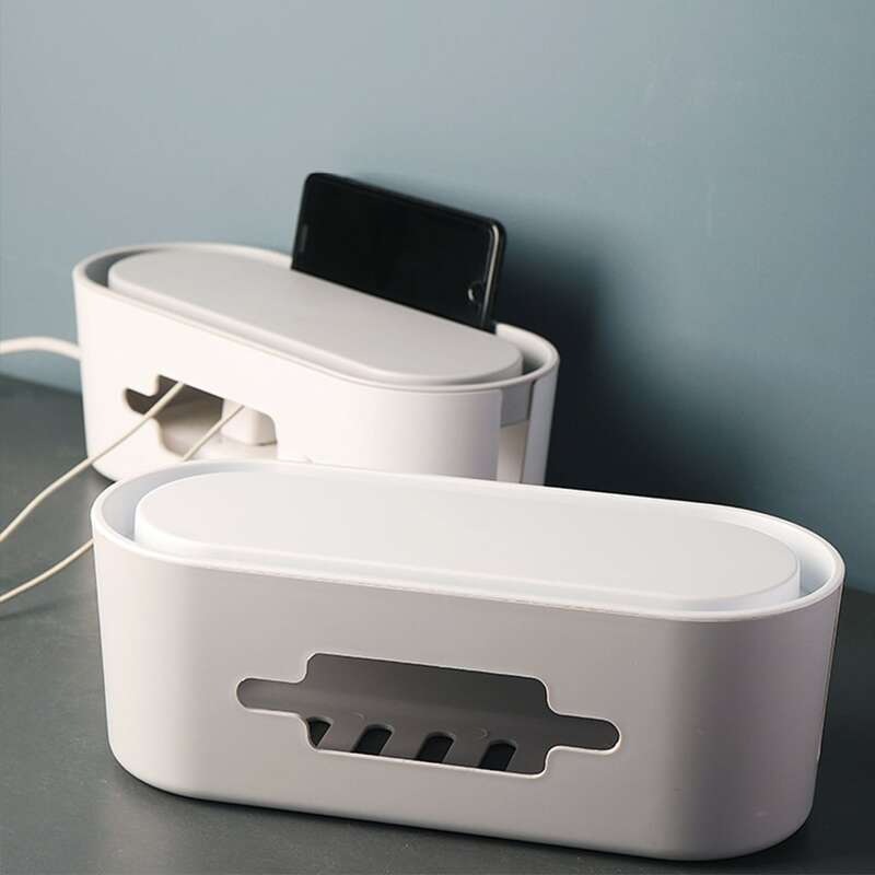 

1pc Socket Storage Box, White
