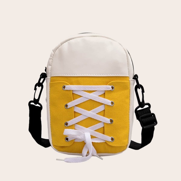 

Shoes Design Crossbody Bag, Yellow