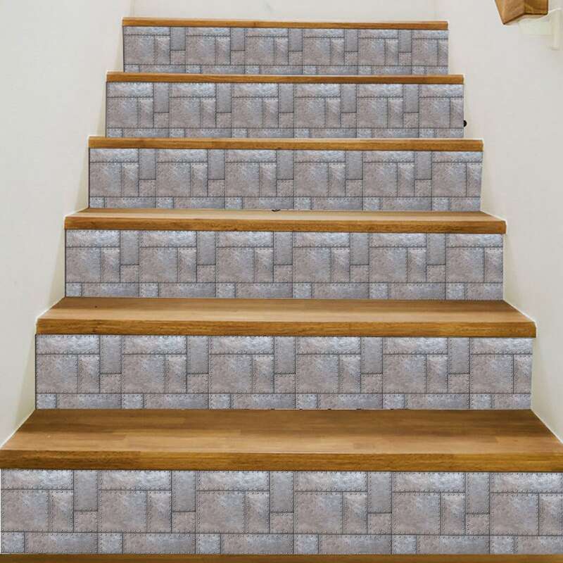 

1pc Geometric Pattern Stair Sticker