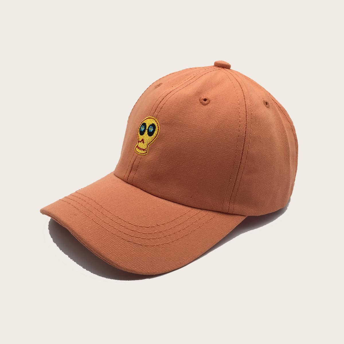 

Guys Cartoon Embroidery Baseball Cap, Orange