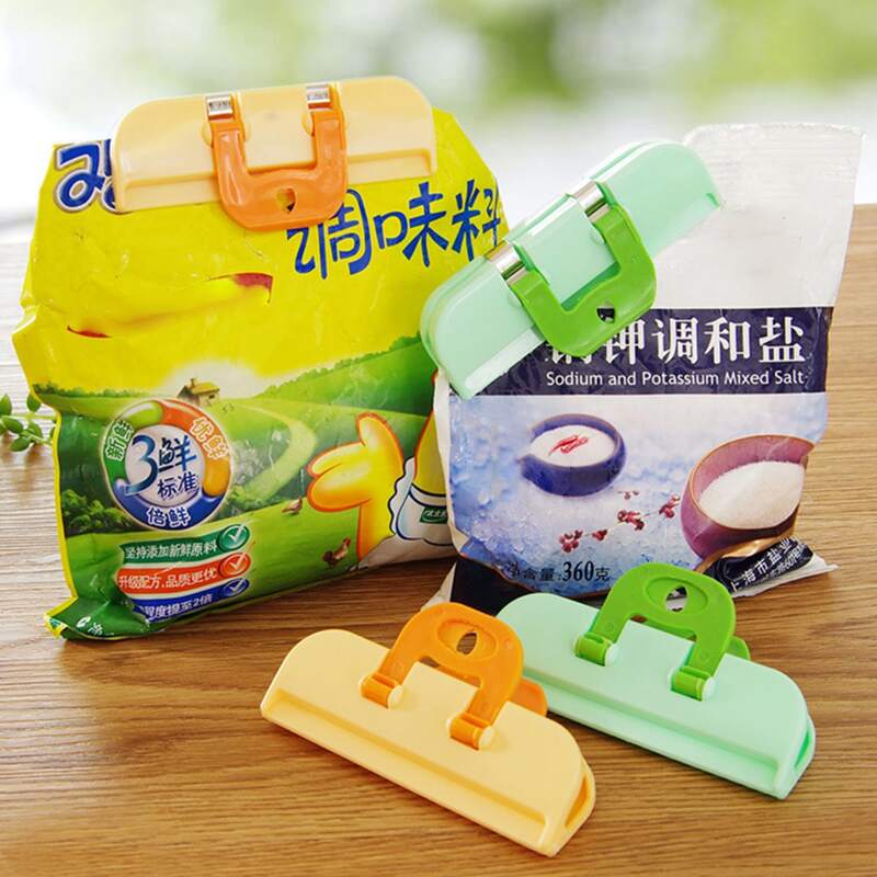 

2pcs Food Sealing Clip, Multicolor