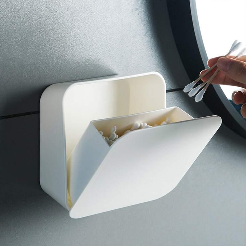

Solid Cosmetic Storage Box, White