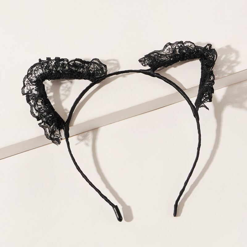 

Ear Decor Hair Hoop, Black
