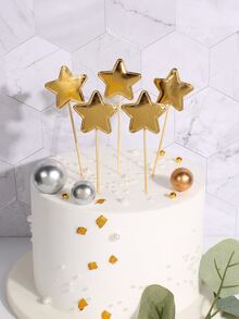 1 Set De Decoration De Gateau Coeur Et Etoile Mode En Ligne Shein France