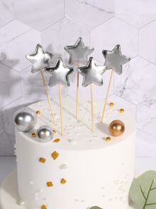 1 Set De Decoration De Gateau Coeur Et Etoile Mode En Ligne Shein France