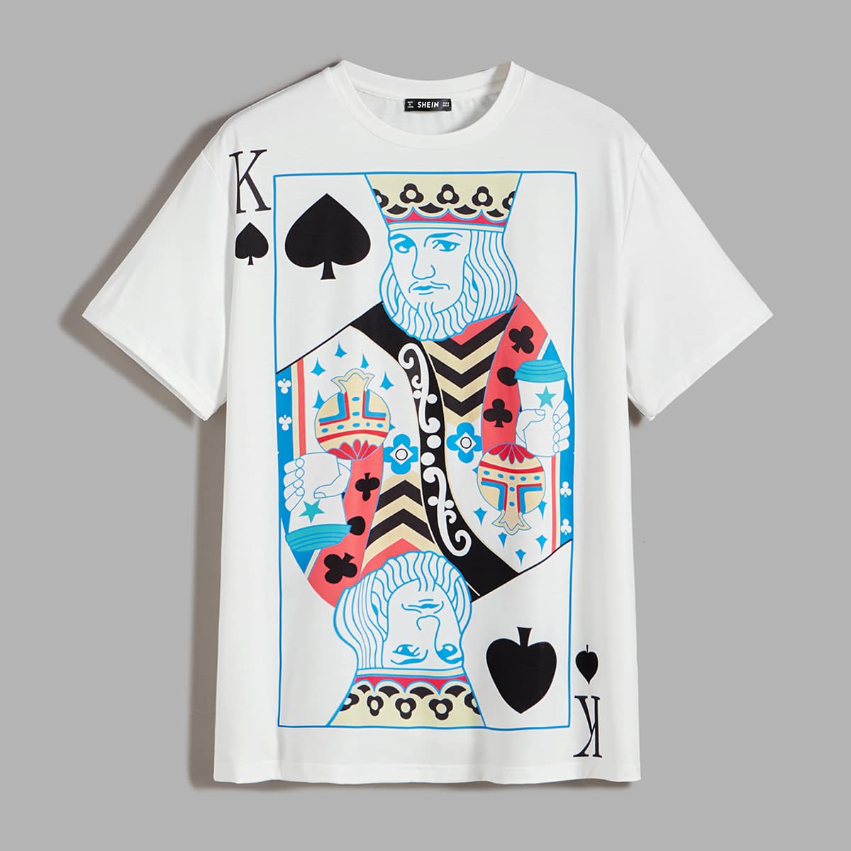 

Guys Graphic Print Tee, White