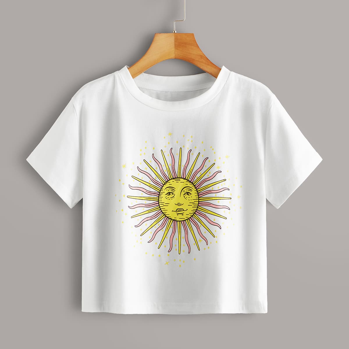

Sun Graphic Tee, White