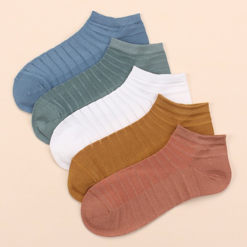 

Ribbed Ankle Socks, Multicolor
