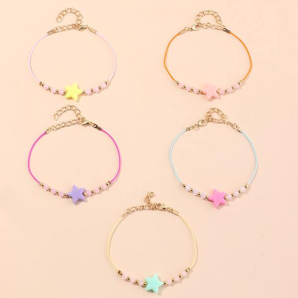 

Toddler Girls Star Decor Bracelet, Multicolor