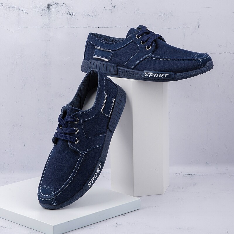 

Guys Lace-up Front Wide Fit Dress Shoes, Blue