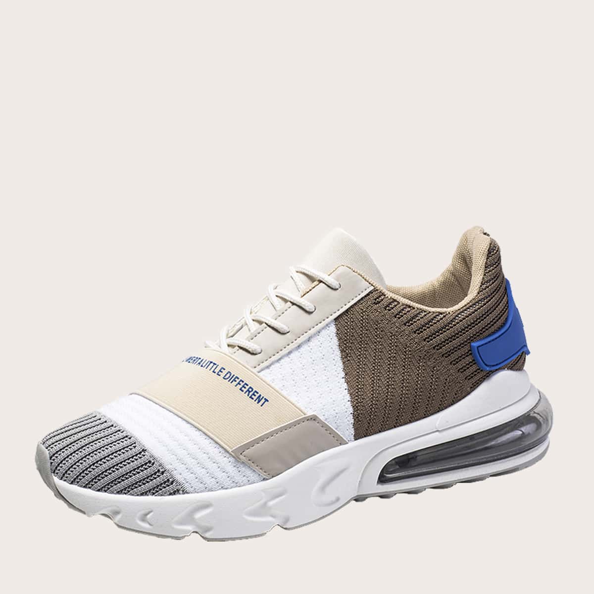 

Guys Lace-up Front Colorblock Sneakers, Multicolor