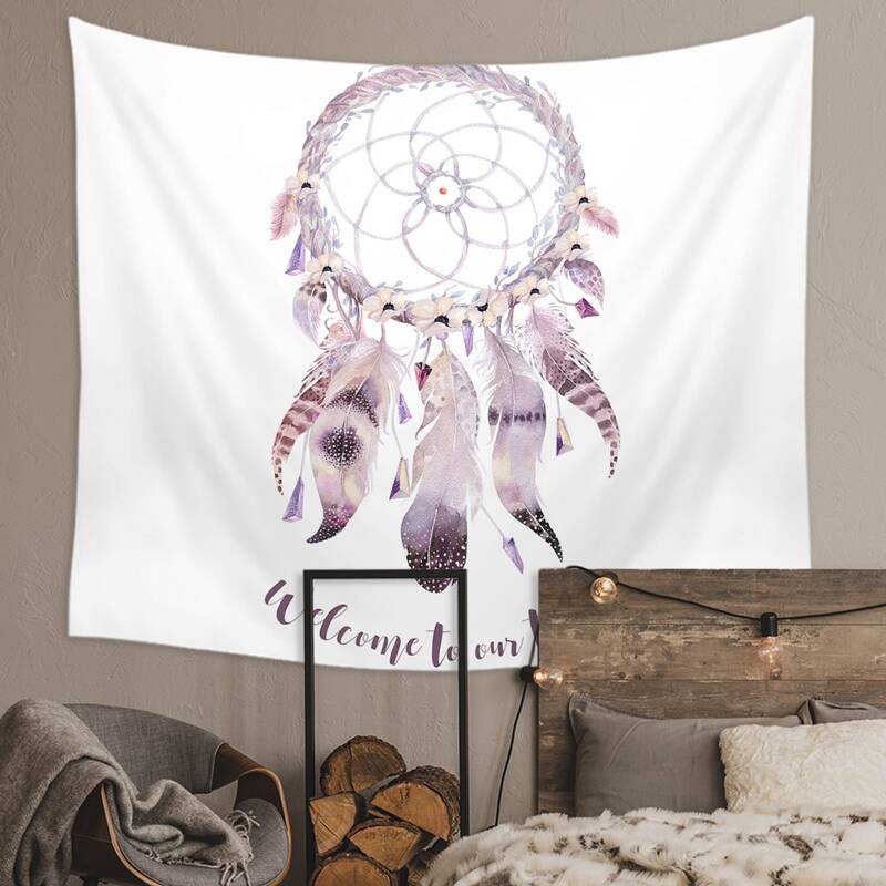 

Dreamcatcher Print Tapestry, Multicolor