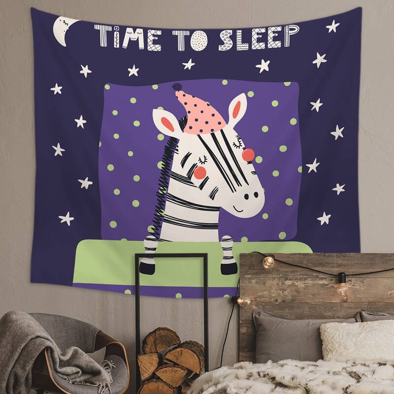 

Cartoon Graphic Tapestry, Multicolor