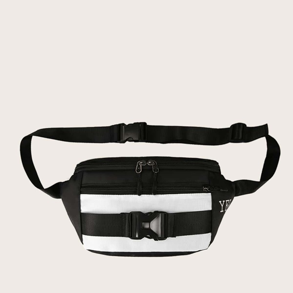 

Мужская сумка на поясе, Чёрнобелые