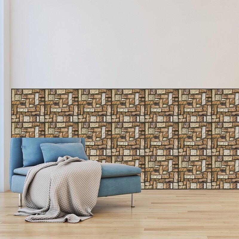 

Three-dimensional Tile Sticker, Multicolor