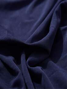 Bọc ghế sofa màu trơn - Màu xanh hải quân - Xem 4