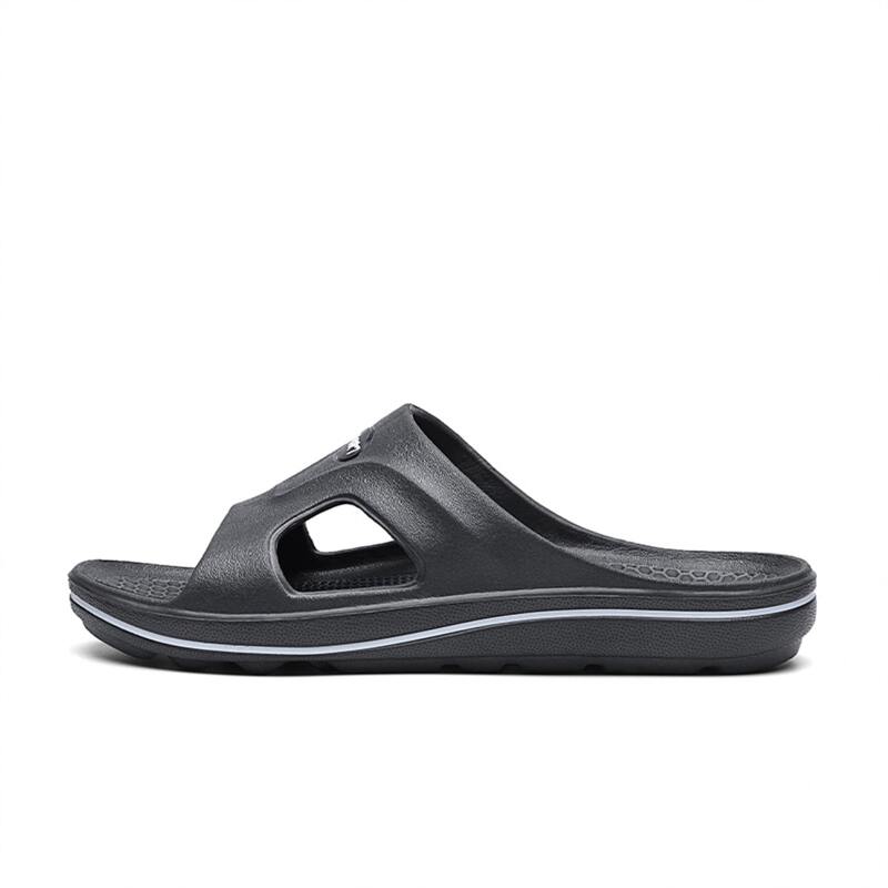 

Guys Cut-out Non-slip Sliders, Black