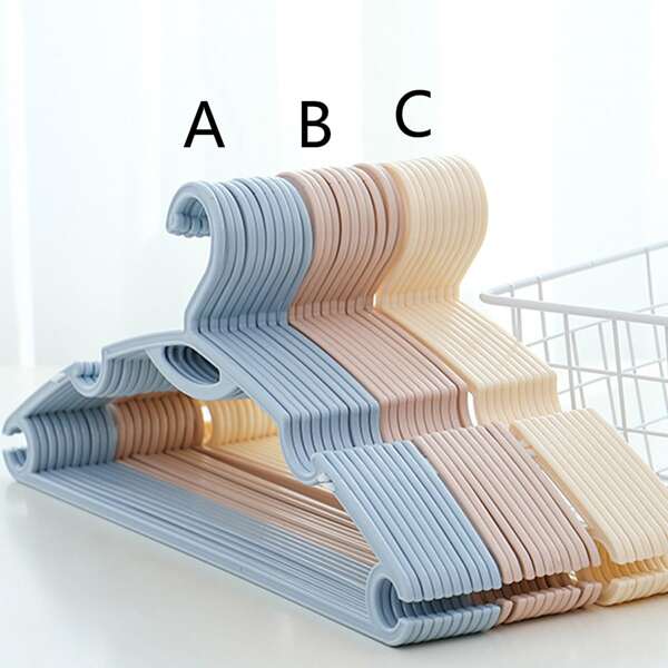 

10pcs Non-slip Hanger, Multicolor
