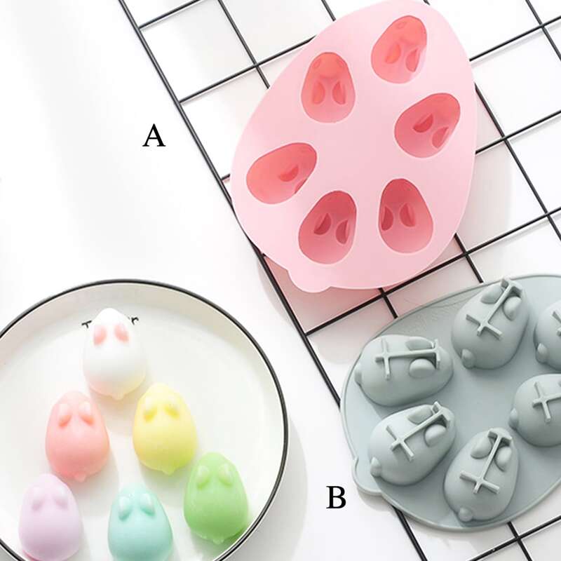

1pc Rabbit Shaped Baking Mold, Multicolor
