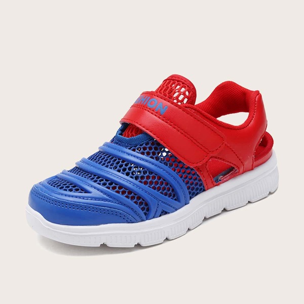 

Boys Two Tone Ankle Strap Sandals, Multicolor