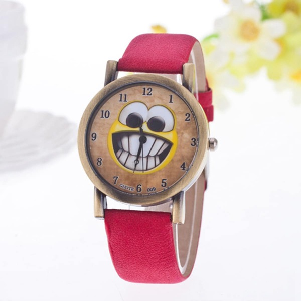 

Kids Smiley Face Quartz Watch