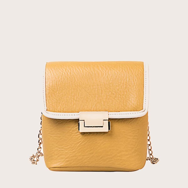 

Сумка через плечо на цепочке, Жёлтые