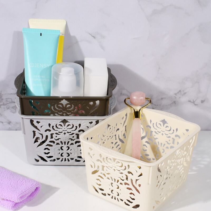 

1pc Hollow Storage Box, Multicolor