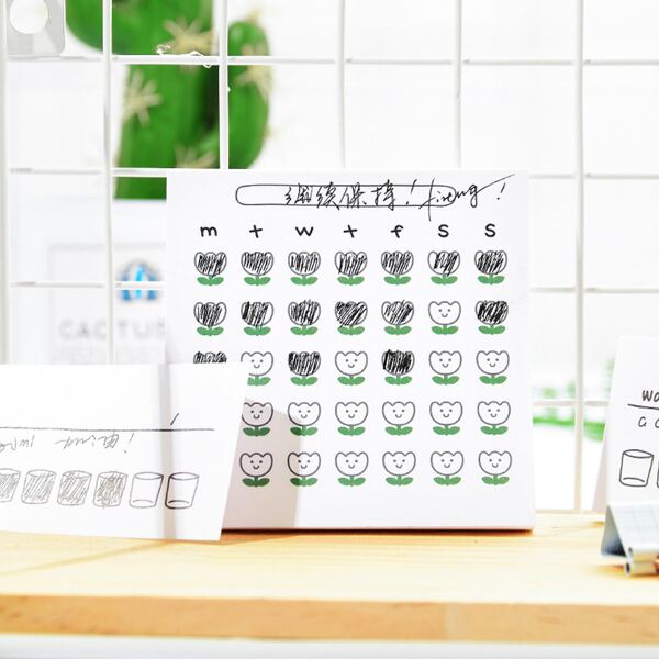 

Блокнот управления временем 1шт, Многоцветный