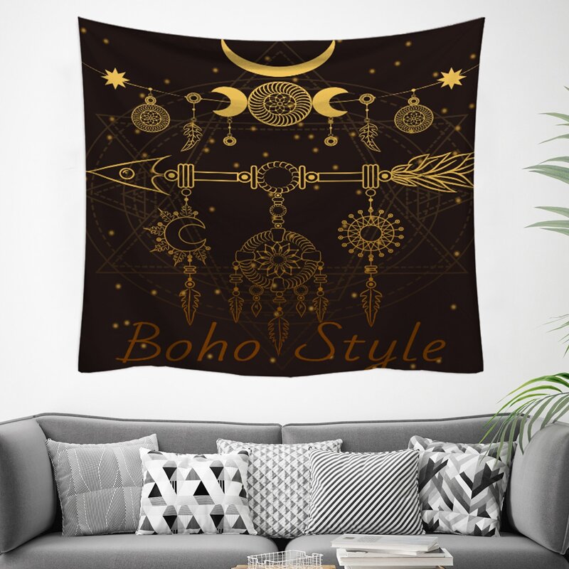 

Dreamcatcher Print Tapestry, Multicolor