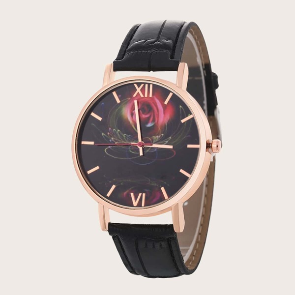 

Kids Flower Print Watch