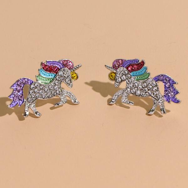 

Rhinestone Stud Earrings
