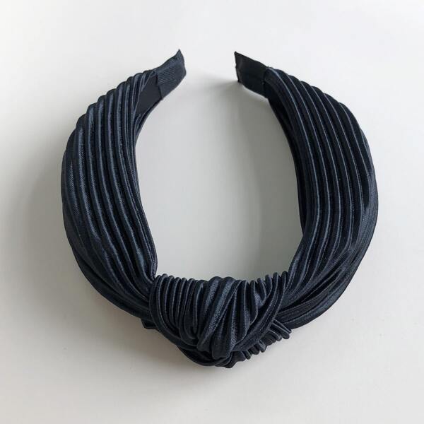 

Knot Decor Hair Hoop, Black