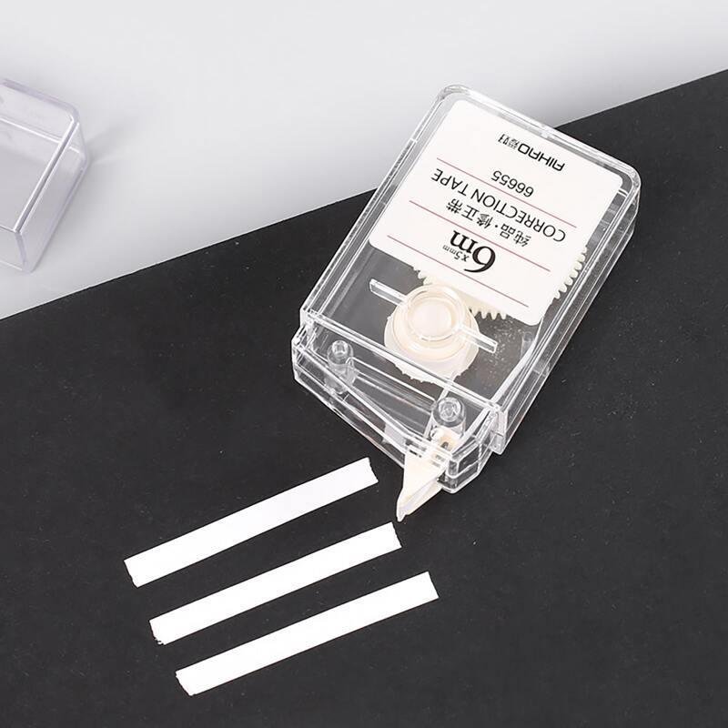 

1pc Clear Correction Tape, White