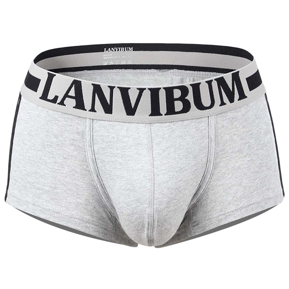

Guys Letter Tape Boxer Brief, Grey