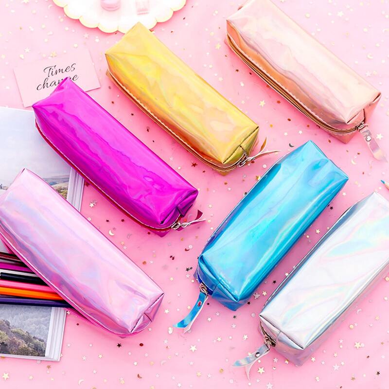

1pc Laser Pencil Case, Multicolor