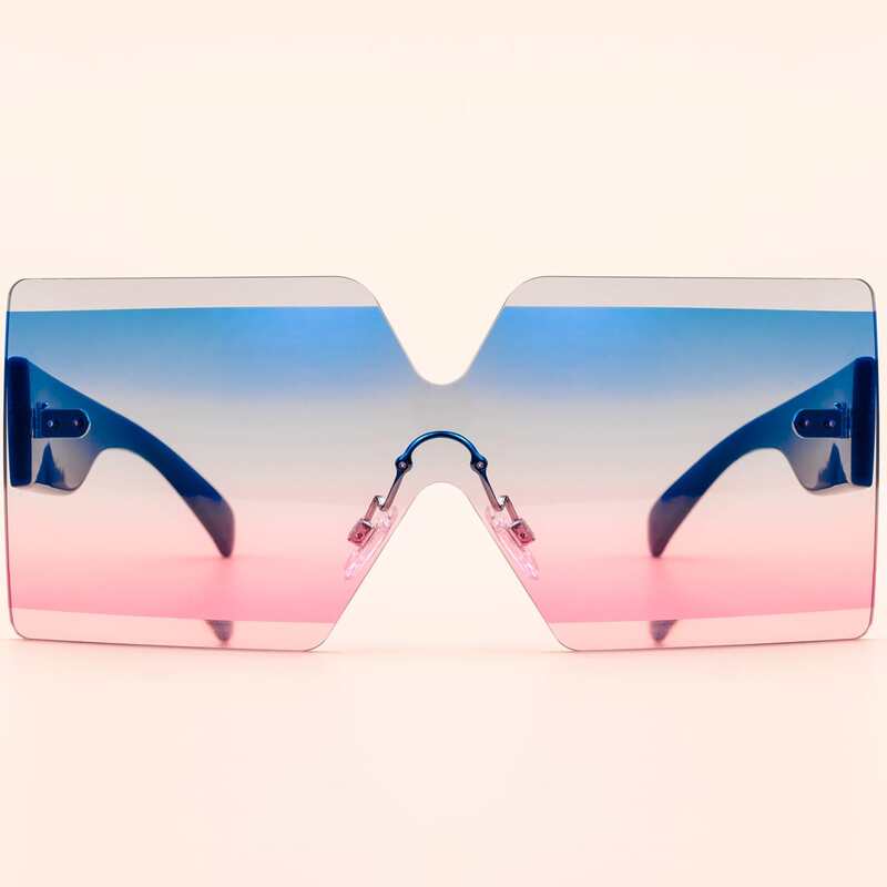 

Square Rimless Sunglasses